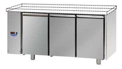 REFRIGERATED PARTY COUNTER 60x40 TP03MIDSGSP