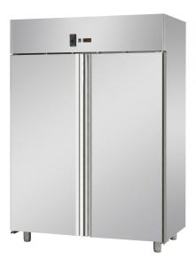2DOORS NORMAL TEMPERATURE STAINLESS STEEL GN 2/1 STATIC CABINET