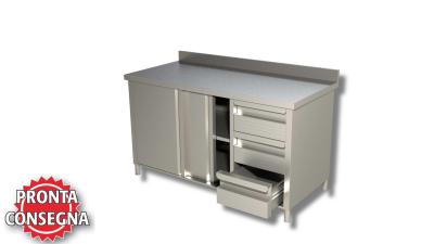 EQUIPPED CABINET  WITH 3 DRAWERS RIGHT