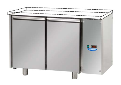 REFRIGERATED PARTY COUNTER 60x40  TP02MIDSGSP