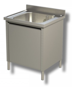 SINK ON CABINET     AISI 304