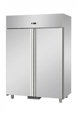 2 DOORS DOUBLE TEMPERATURE (TN+TN) STAINLESS STEEL GN 2/1 REFRIGERATED CABINET  