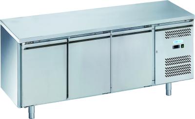 3 DOORS STAINLESS STEEL REFRIGERATED COUNTER